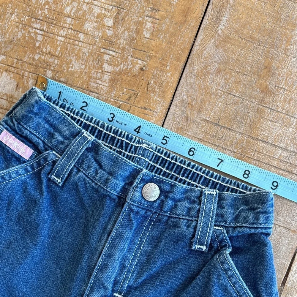 Vintage OshKosh Girls Denim Jeans size 6